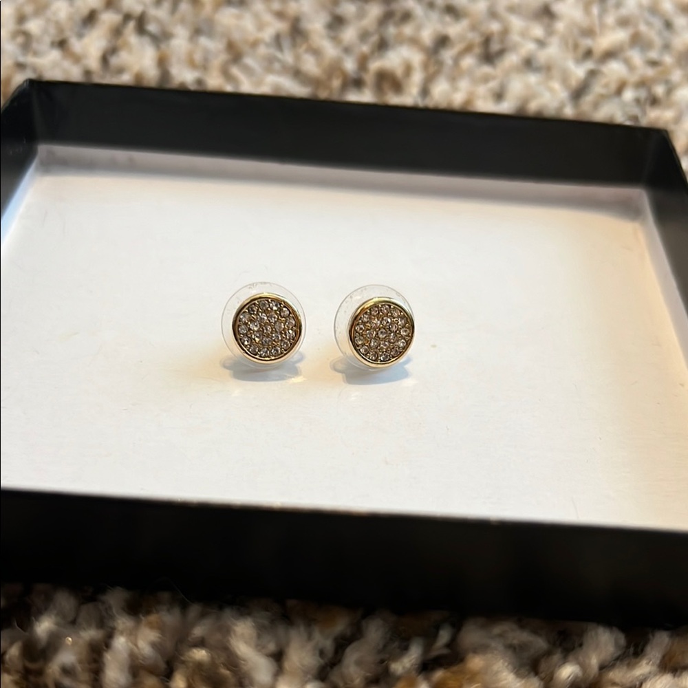 Gold Stud Earrings
